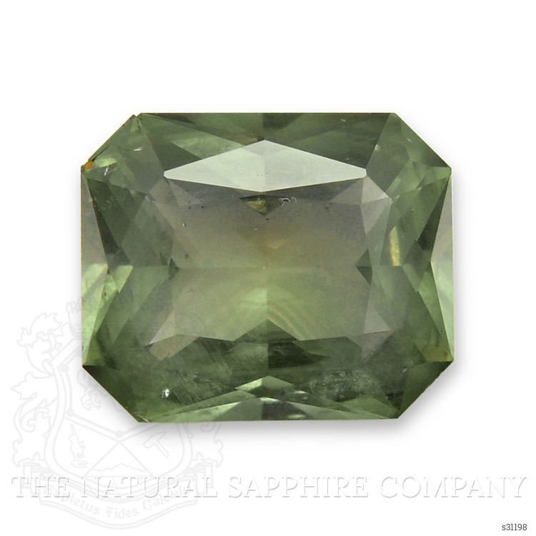 2.97 Ct. Green Sapphire from Montana