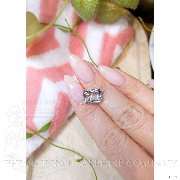 4.96 Ct. Blue Sapphire from Montana