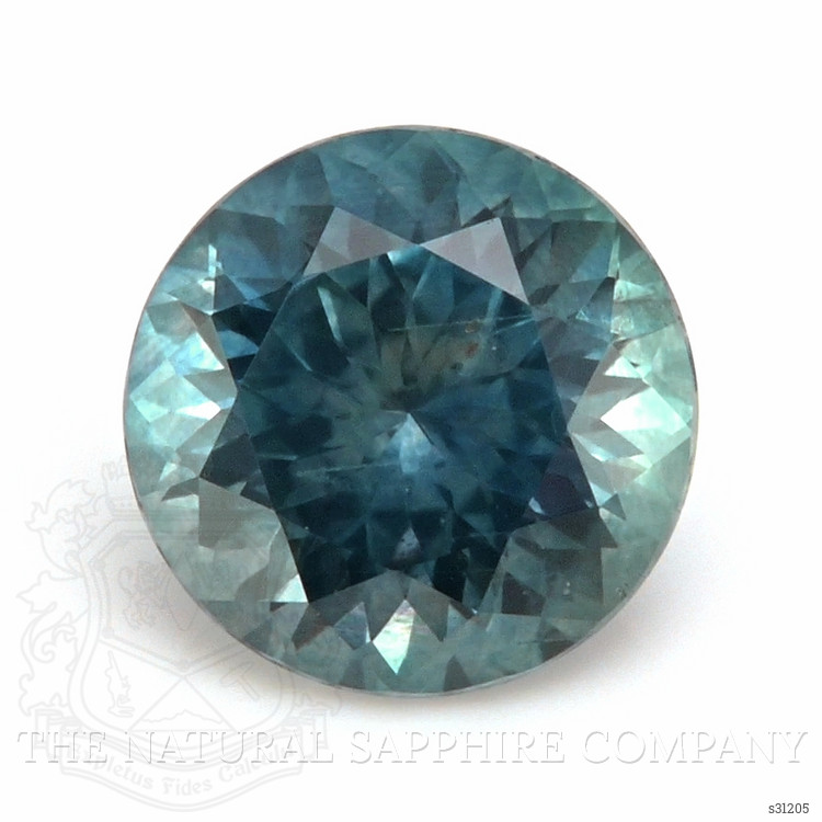 1.00 Ct. Greenish Blue Sapphire from Montana