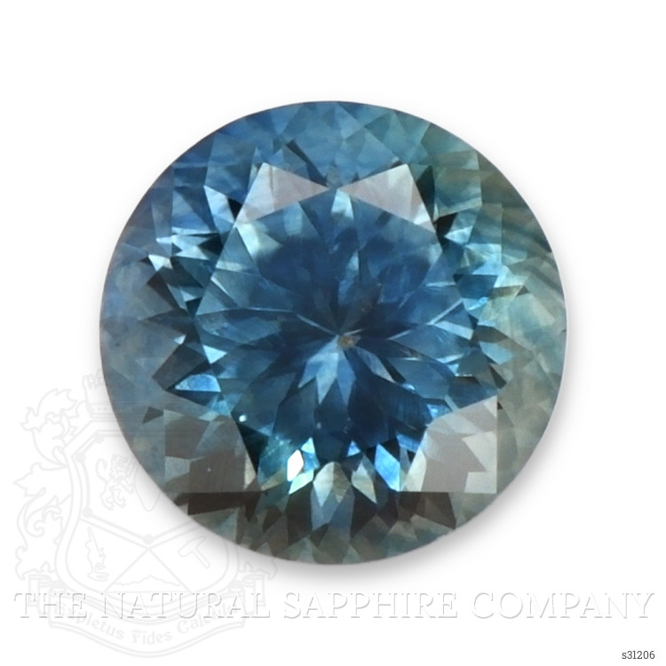1.03 Ct. Greenish Blue Sapphire from Montana