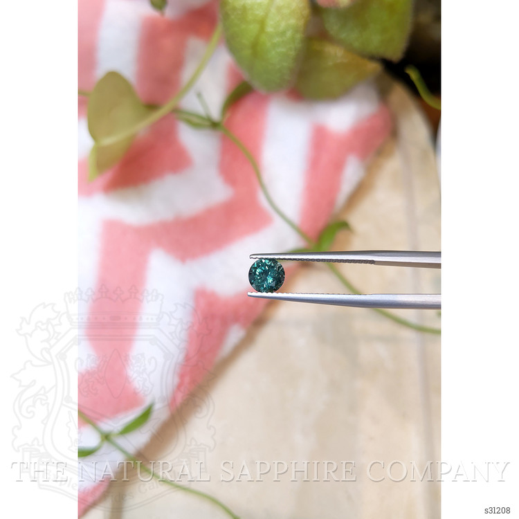 1.07 Ct. Bluish Green Sapphire from Montana