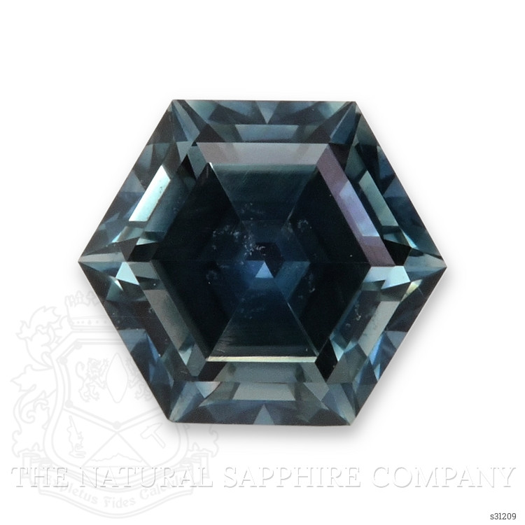 1.27 Ct. Greenish Blue Sapphire from Montana