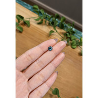 1.27 Ct. Greenish Blue Sapphire from Montana Life Style