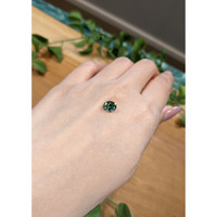 1.57 Ct. Bluish Green Sapphire from Montana Life Style