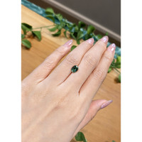 1.57 Ct. Bluish Green Sapphire from Montana Life Style