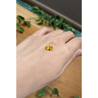 1.57 Ct. Yellowish Orange Sapphire from Montana Life Style