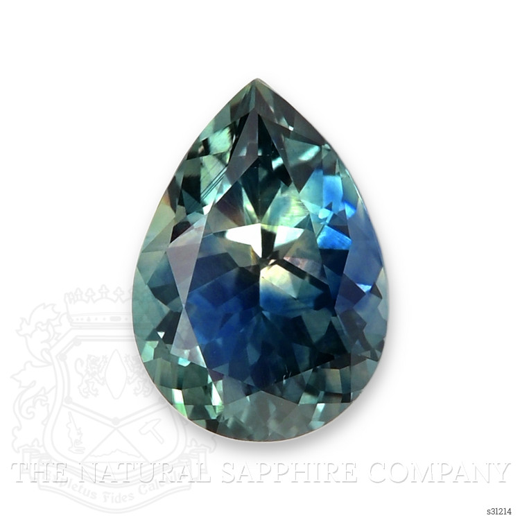1.83 Ct. Greenish Blue Sapphire from Montana