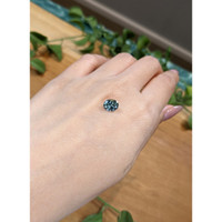 1.92 Ct. Bluish Green Sapphire from Montana Life Style