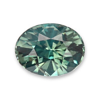 1.17 Ct. Bluish Green Sapphire from Madagascar Video
