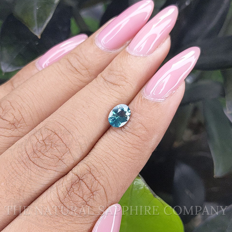 1.08 Ct. Greenish Blue Sapphire from Madagascar