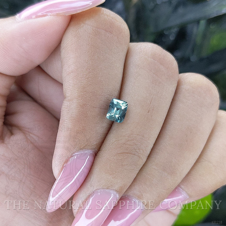 1.02 Ct. Bluish Green Sapphire from Madagascar