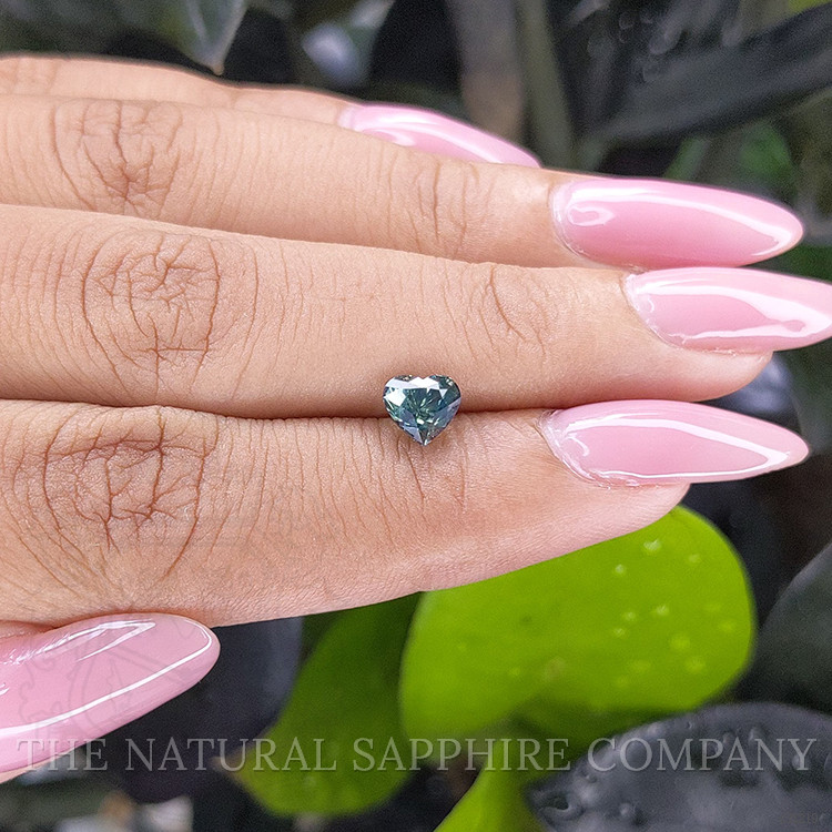 1.04 Ct. Bluish Green Sapphire from Madagascar