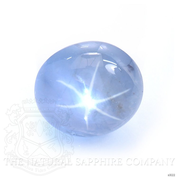 6.92 Ct. Blue Star Sapphire from Burma (Myanmar)