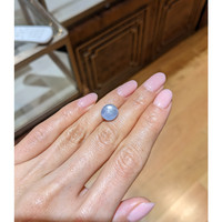 6.92 Ct. Blue Star Sapphire from Burma (Myanmar) Life Style