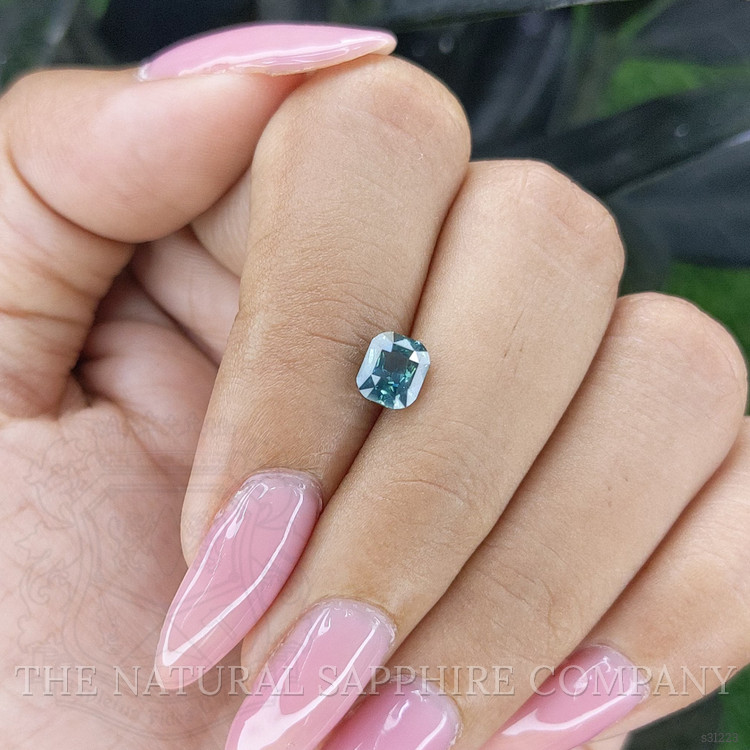 1.17 Ct. Bluish Green Sapphire from Madagascar