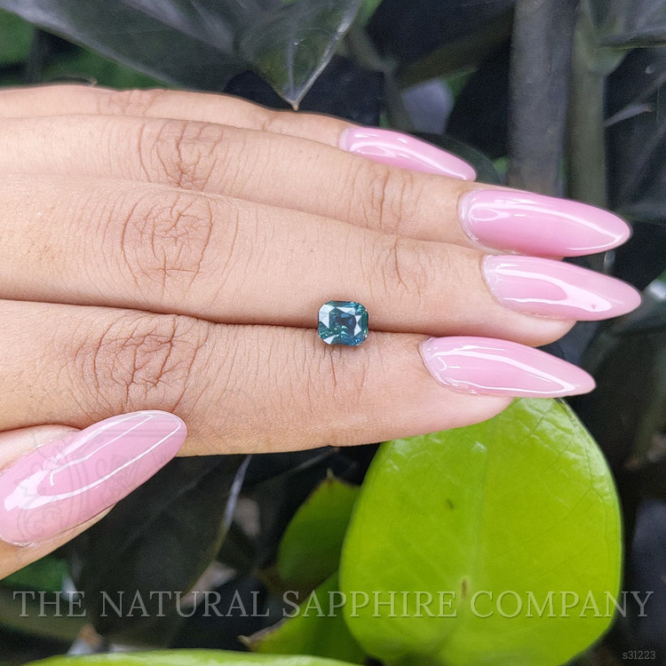 1.17 Ct. Bluish Green Sapphire from Madagascar