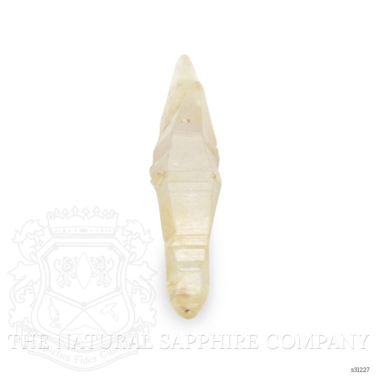 5.56 Ct. Yellow Sapphire Crystal from Ceylon (Sri Lanka)