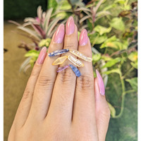 16.14 Ct. Multi Color Rough Sapphire from Ceylon (Sri Lanka) Life Style