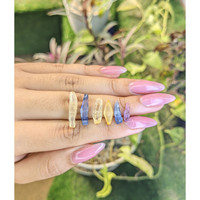 16.14 Ct. Multi Color Rough Sapphire from Ceylon (Sri Lanka) Life Style