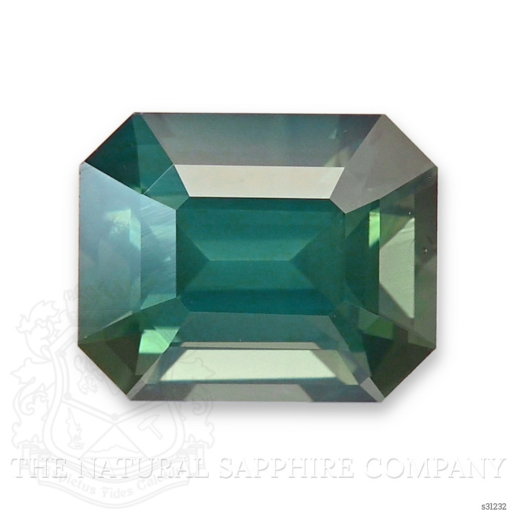 1.29 Ct. Bluish Green Sapphire from Madagascar