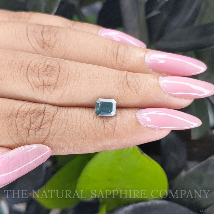 1.29 Ct. Bluish Green Sapphire from Madagascar