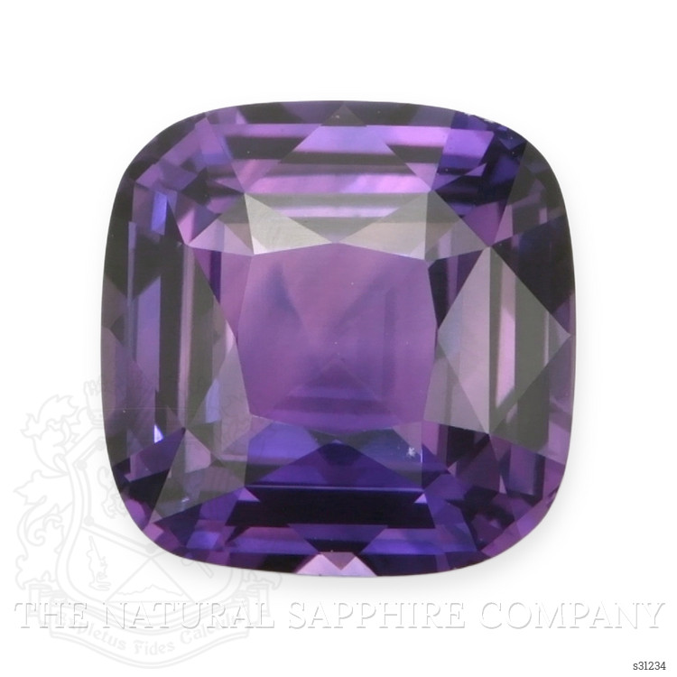 4.18 Ct. Purple Sapphire from Ceylon (Sri Lanka)