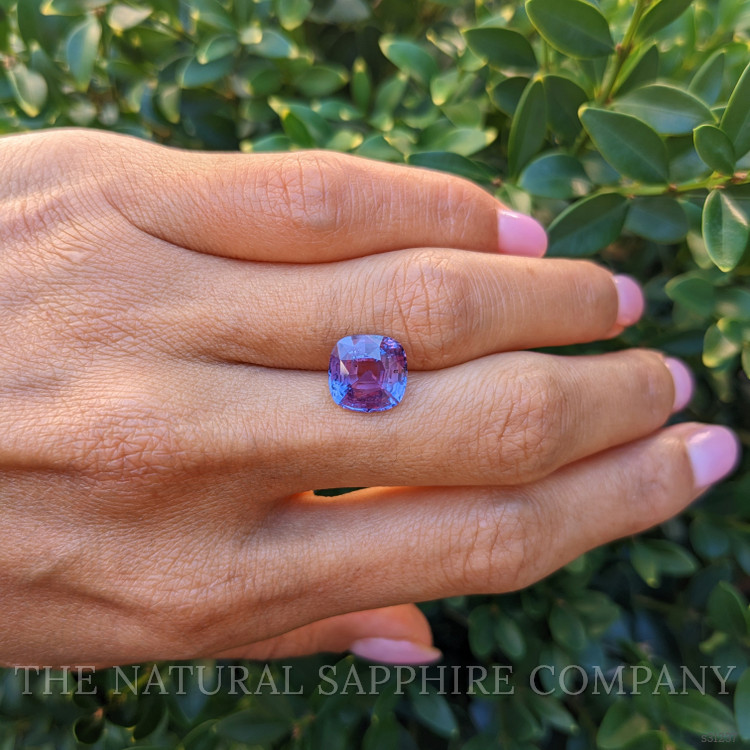 5.12 Ct. Purple Sapphire from Ceylon (Sri Lanka)