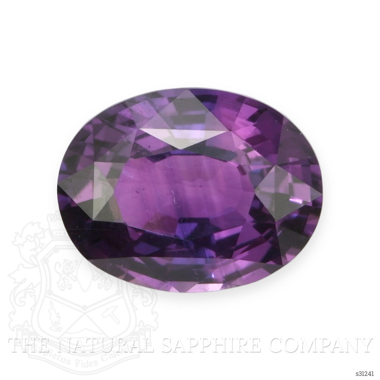 4.05 Ct. Purple Sapphire from Ceylon (Sri Lanka)