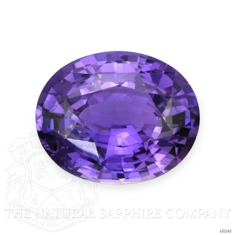 5.11 Ct. Purple Sapphire from Ceylon (Sri Lanka)