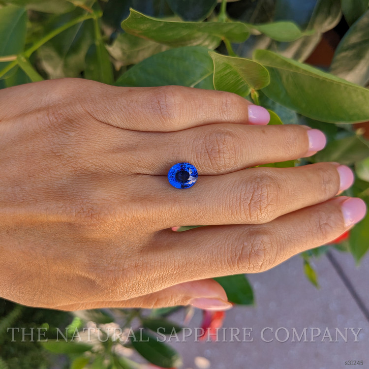 3.60 Ct. Blue Sapphire from Ceylon (Sri Lanka)