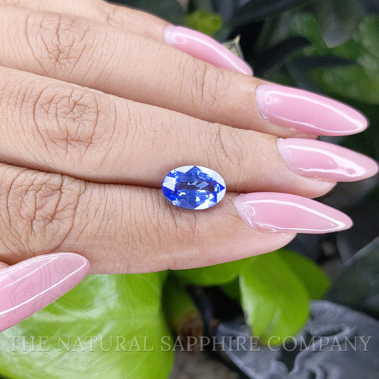 3.01 Ct. Blue Sapphire from Ceylon (Sri Lanka)