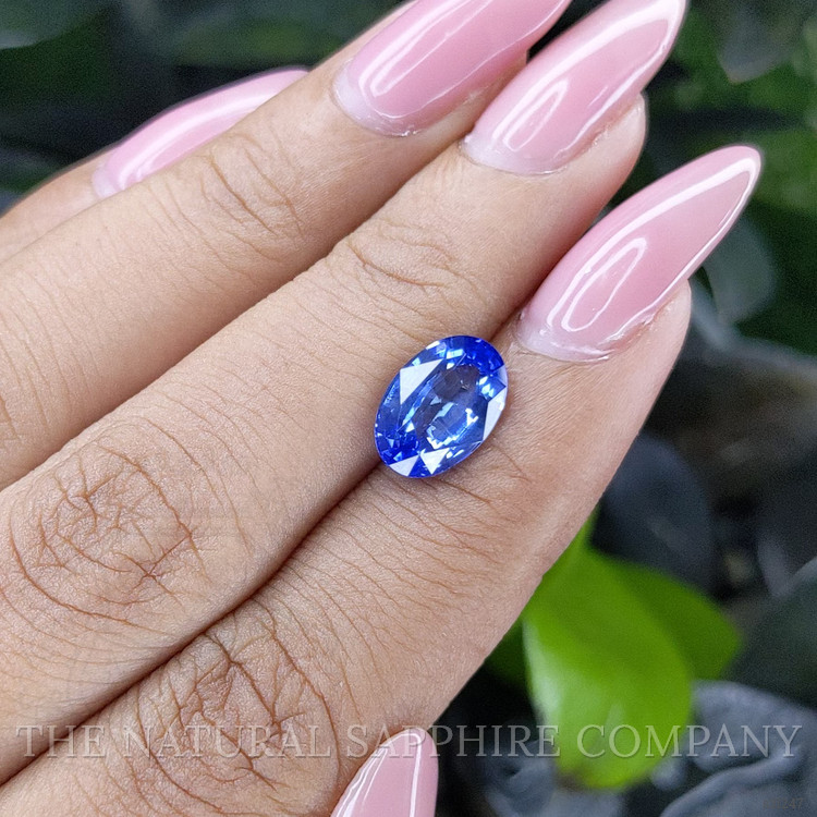 3.01 Ct. Blue Sapphire from Ceylon (Sri Lanka)