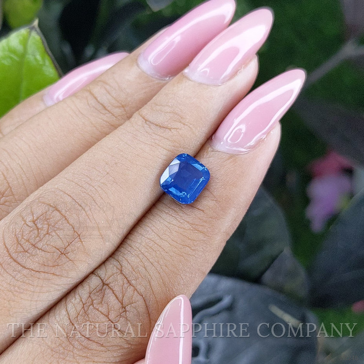 1.99 Ct. Blue Sapphire from Ceylon (Sri Lanka)