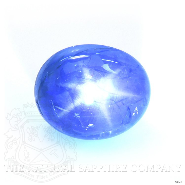 7.26 Ct. Blue Star Sapphire from Burma (Myanmar)