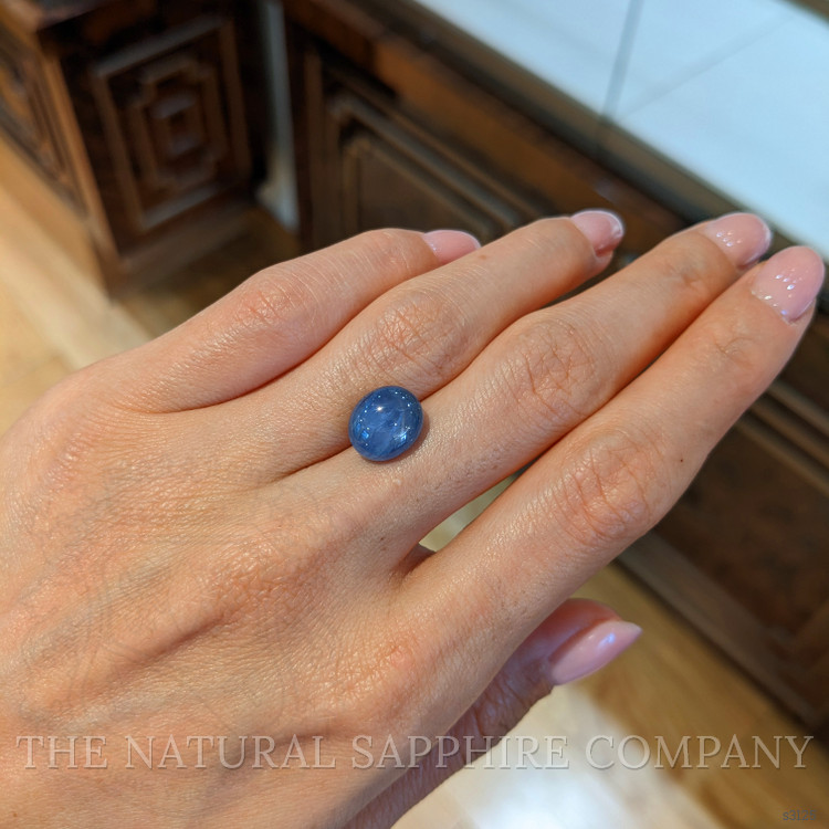 7.26 Ct. Blue Star Sapphire from Burma (Myanmar)