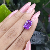 8.17 Ct. Purple Sapphire from Ceylon (Sri Lanka) Life Style