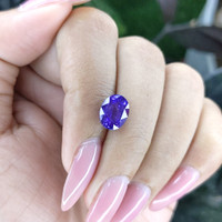 3.54 Ct. Color Change Sapphire from Ceylon (Sri Lanka) Life Style