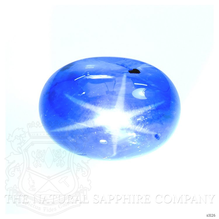 7.54 Ct. Blue Star Sapphire from Burma (Myanmar)