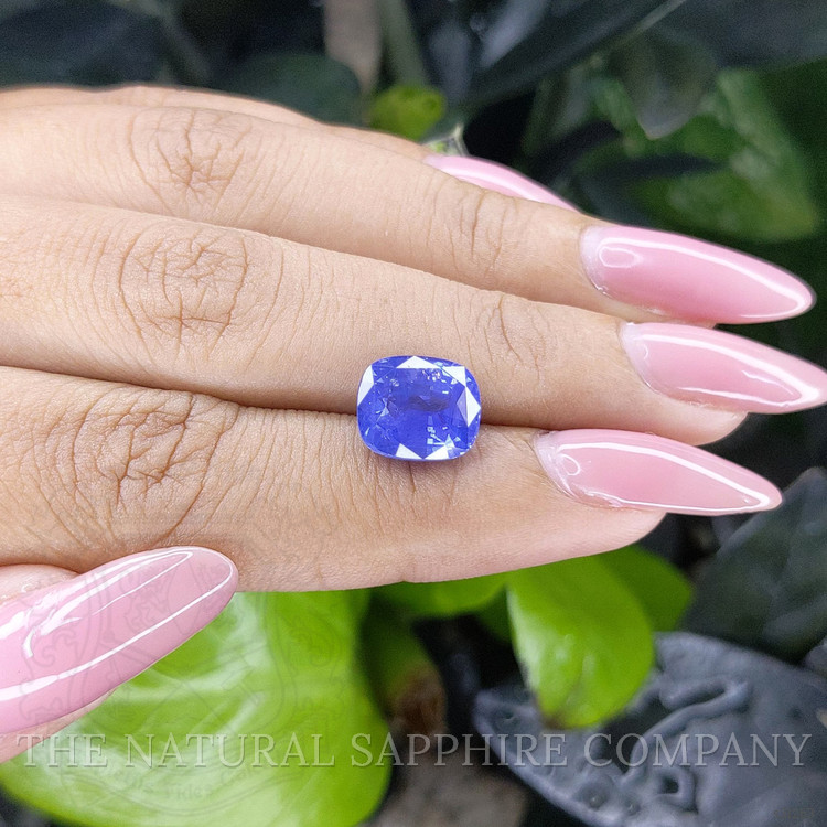 5.04 Ct. Blue Sapphire from Ceylon (Sri Lanka)