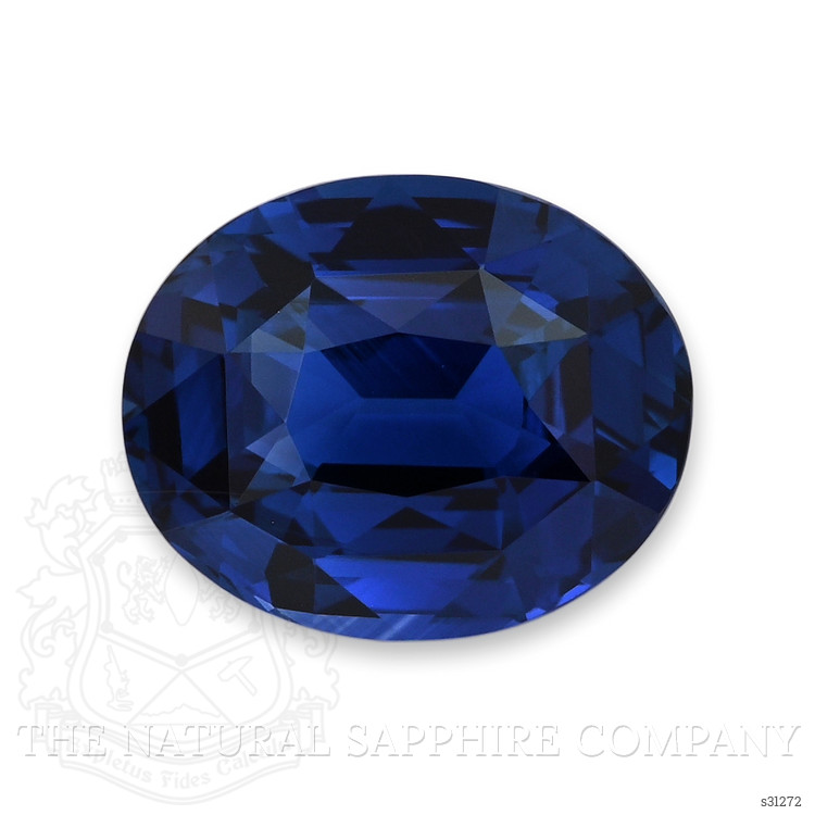 7.08 Ct. Blue Sapphire from Ceylon (Sri Lanka)