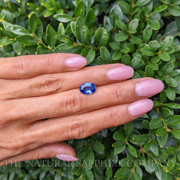 3.11 Ct. Blue Sapphire from Ceylon (Sri Lanka)