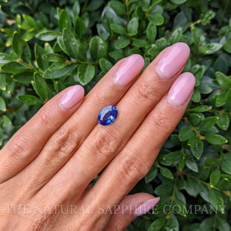 3.11 Ct. Blue Sapphire from Ceylon (Sri Lanka)