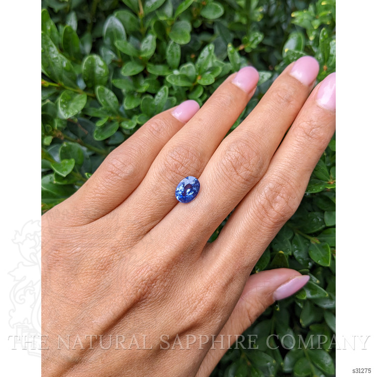 2.62 Ct. Blue Sapphire from Ceylon (Sri Lanka)