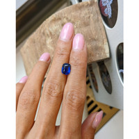 2.53 Ct. Blue Sapphire from Ceylon (Sri Lanka) Life Style