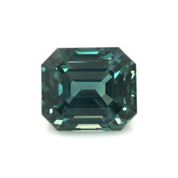 5.67 Ct. Greenish Blue Sapphire from Madagascar Video