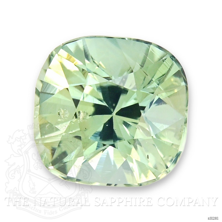 1.13 Ct. Yellowish Green Sapphire from Madagascar