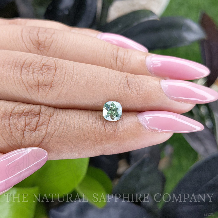 1.13 Ct. Yellowish Green Sapphire from Madagascar