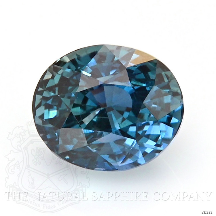 1.02 Ct. Greenish Blue Sapphire from Madagascar