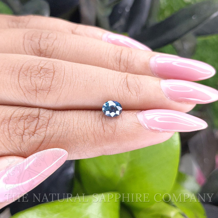 1.02 Ct. Greenish Blue Sapphire from Madagascar