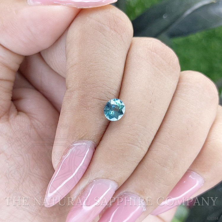 1.01 Ct. Bluish Green Sapphire from Madagascar